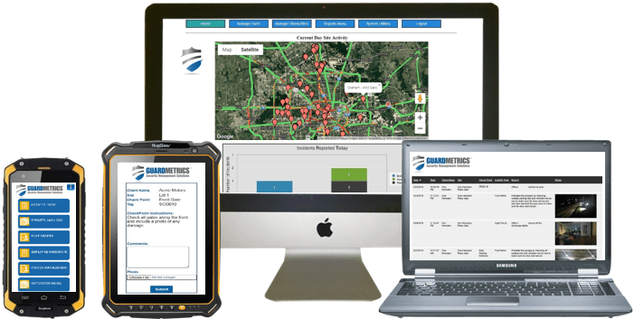 Security Guard Checkpoint System For Tracking Officer Patrols And Tours