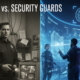 Security guards using AI to help them do their job.